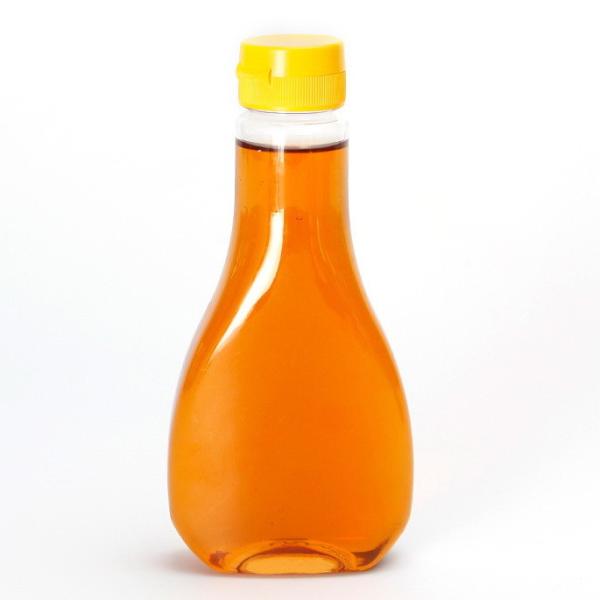 Food Grade Squeeze Plastic Honey Bottle Pet Material With Silicone Valve