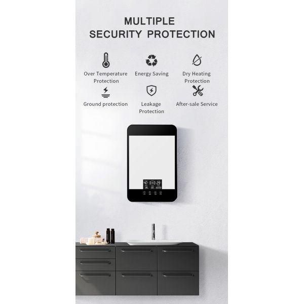 ODM Induction Based Water Heater 8KW Portable Electric Hot Water Heater CCC