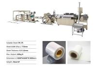 PP PS Single Screw Plastic Sheet Extruder 110mm Diameter Fully Automatic