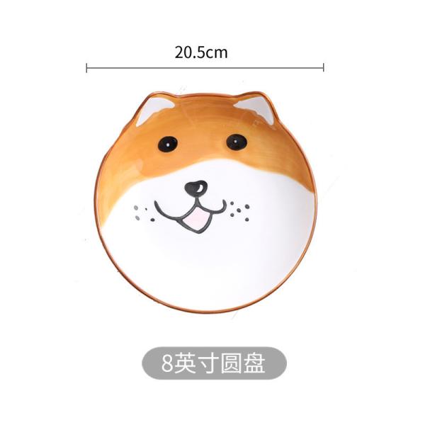 Projeto bonito Oven Bowl With cerâmico do cão 9 polegadas 10 polegadas um tamanho de 12 polegadas