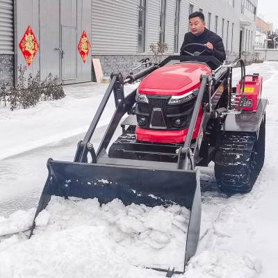 Home 50HP Paddy Field Crawler Tractor Cultivators  For Agriculture