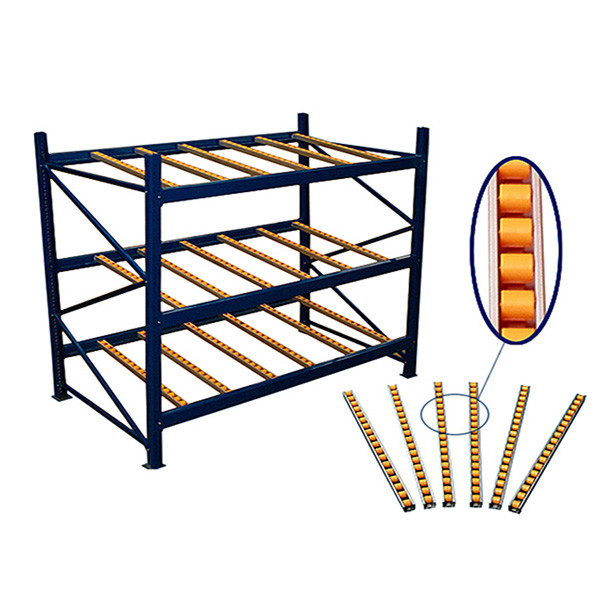 Heavy Duty Carton Flow Rack System With 100-1000 Kgs Capacity Per Bed