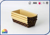 caja del pan disponible de las bandejas del horno de la caja de plataforma de la cartulina de la impresión 4c