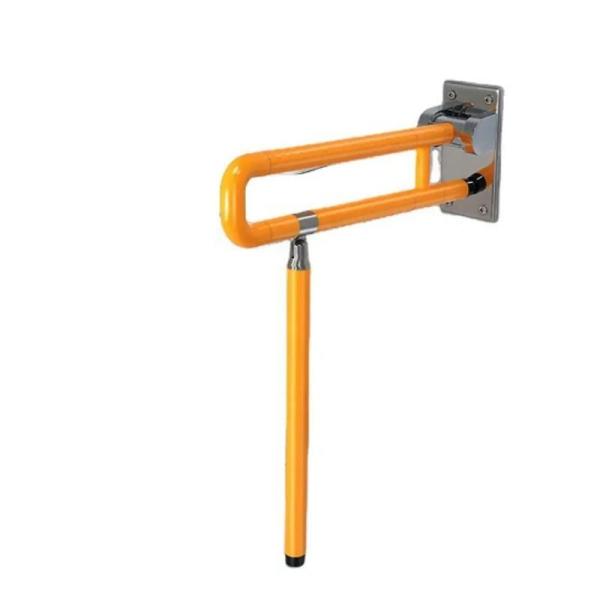 YFH-FS002 Foldable Toilet Hand Rails ABS Stainless Steel Bathroom Support Bar