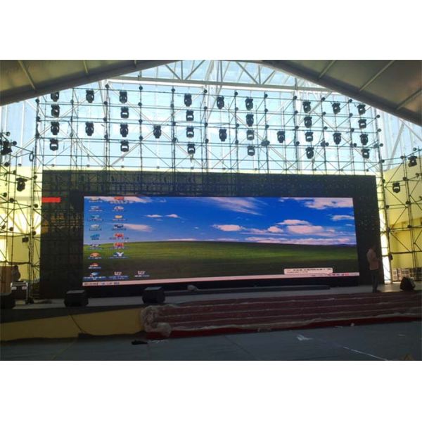 P6.67 Outdoor Stage Rental LED Display Light Weight Cabinet Die Casting Aluminum