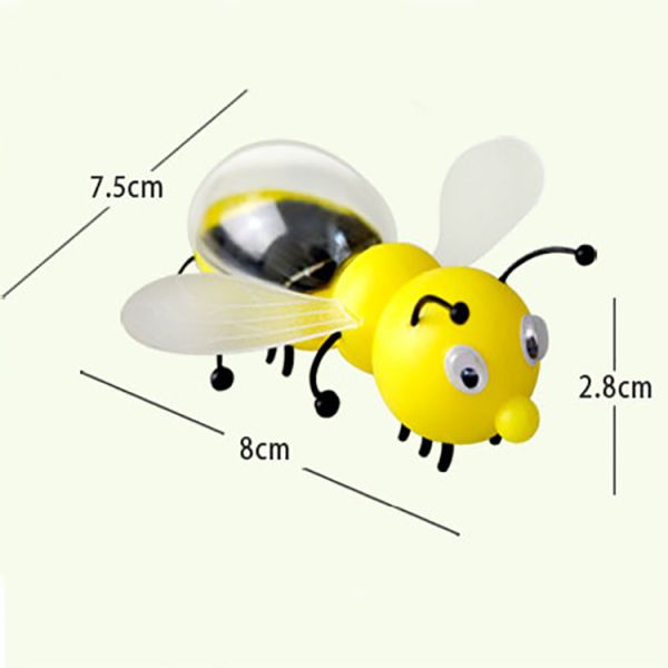 Solar Powered Bee Insect Juguetes Solar Panel Toys Other Educational Toys
