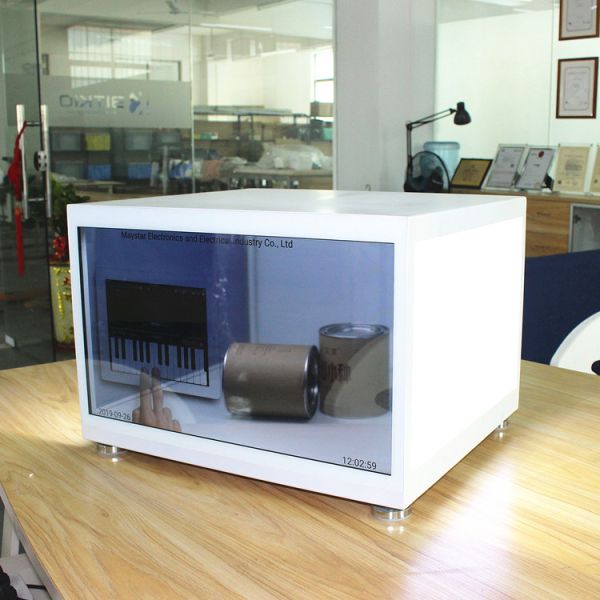 Weather Proof Transparent LCD Screen With Energy Saving LED Backlight