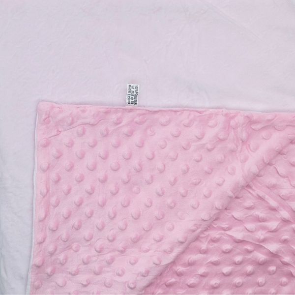 Super Soft Sublimation Fleece Blanket Diy Custom Minky Dot Baby Blanket