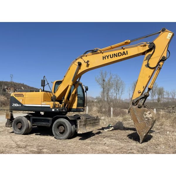 R210w-9 Колесо используется Hyundai экскаватор 21950KW 21 тонны для строительства