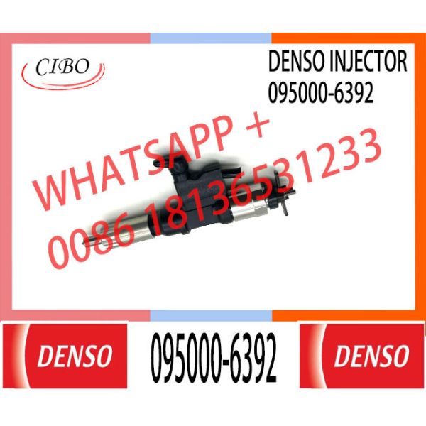 New design 095000-6392 For Isuzu 8-97609789-2 Diesel Common Rail Fuel Injector 095000-6372 with great price