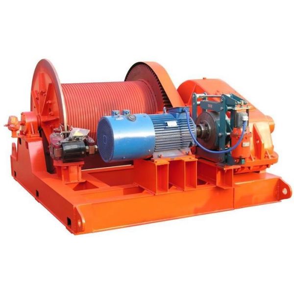 JK Electric Pulling Electric Wire Rope Winch Machine 2500lbs 15m / Min
