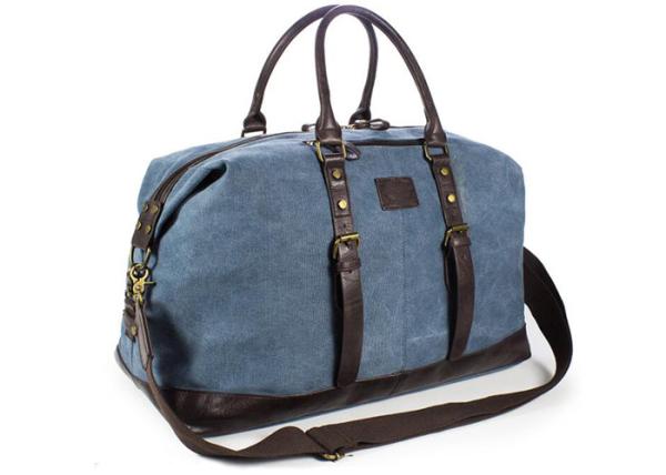 Oversized Canvas PU Soekidy Carry On Travel Bag