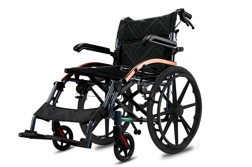 Aluminum Folding Mobility Walker Wheelchair Rollator Backrest