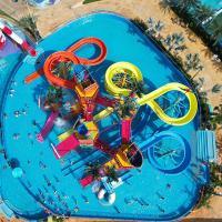 Conception interactive Parc aquatique pour adultes Jardin de jeux de pirates