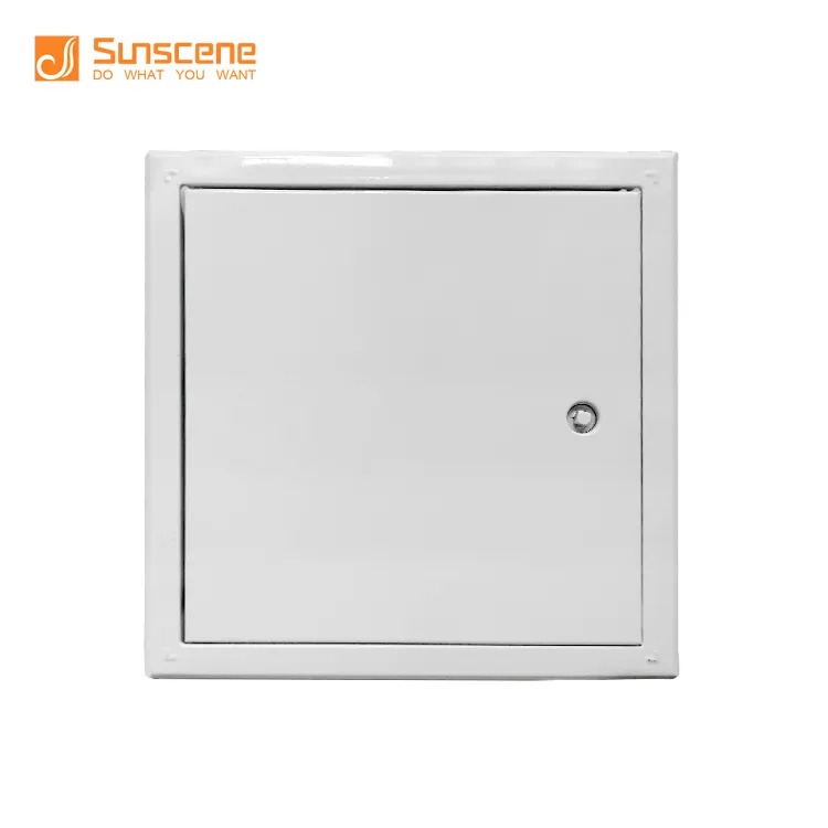 Flush Metal Electrical Box Cover Fireproof Customized With Tip Latch