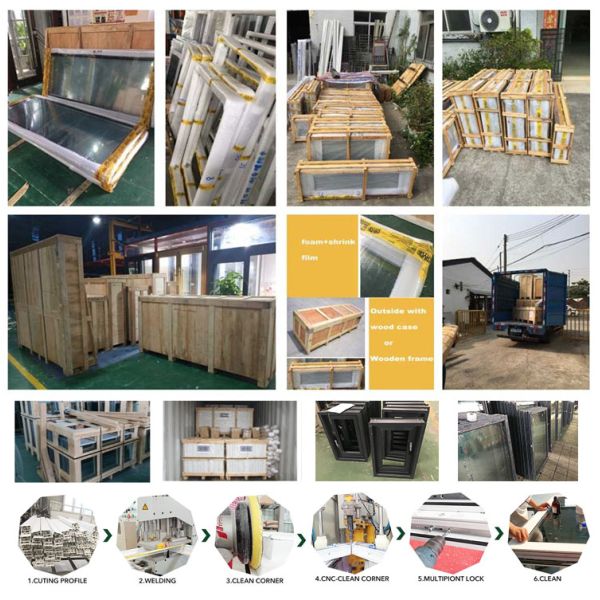 Curtain Wall Aluminium Windows And Doors Low - E Glass For Office Building