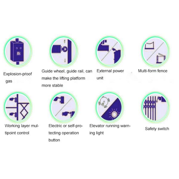 высоты подъема таблицы 4м подъема емкости 2000кг сверхмощное ручной промышленное