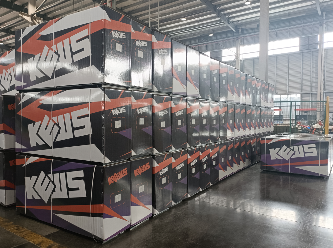 KEWS MT250cc Orange Frame Water Cooling 2 Stroke Off Road Motorcycle With EXCEL Rim