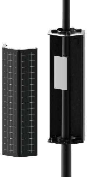 Remote Management Anti Impact IK09 Solar LED Street Light 140WP DLC