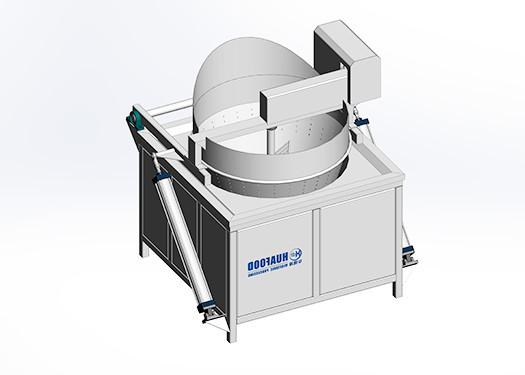 Not Heating Up 600kg/H Automatic Fryer Machine