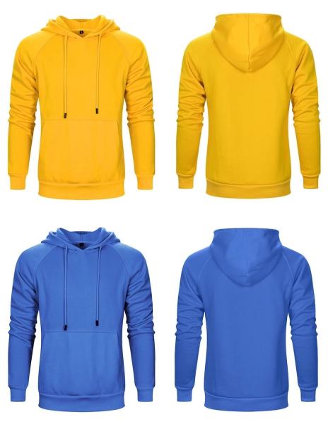 Factory Price Thick Cotton Running Long Sleeves Sportswear With Hoodie men