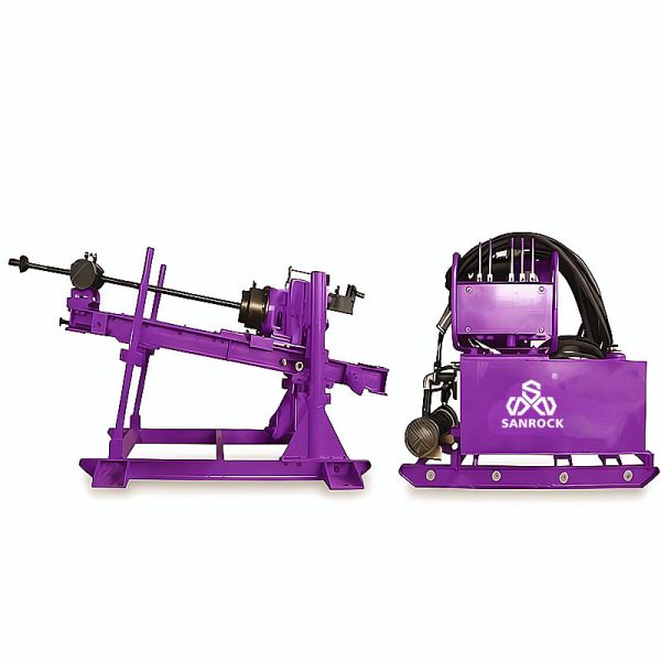 Mobile Small Core Drilling Rig High Torque and Thrust Required Diamond Core