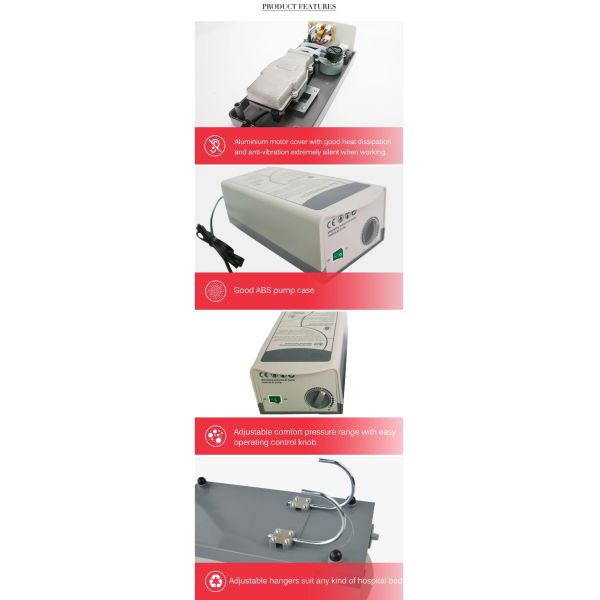Custom Health Care Anti Decubitus Medical Bed Mattress Alternating Pressure