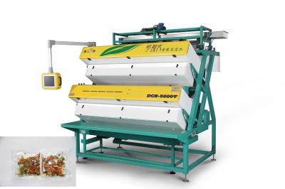 3.0kw Dehydrated  Carrot Vegetable Color Sorter Cloud Interconnection