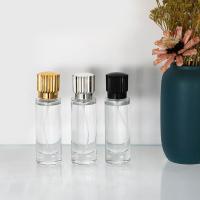 Espace libre rechargeable de rectangle de parfum 30ml de bouteille vide en verre de jet