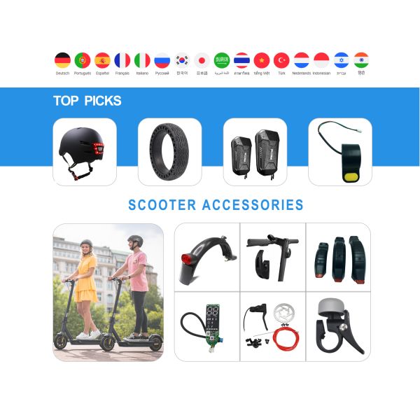 Mi4  Electric Scooter Accessories Scooter Rear Light Safety Warning Stoplight