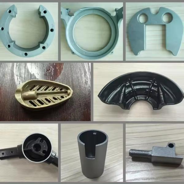 OEM fundição sob pressão de alumínio metal zinco anodizado de alumínio liga de fundição a óleo