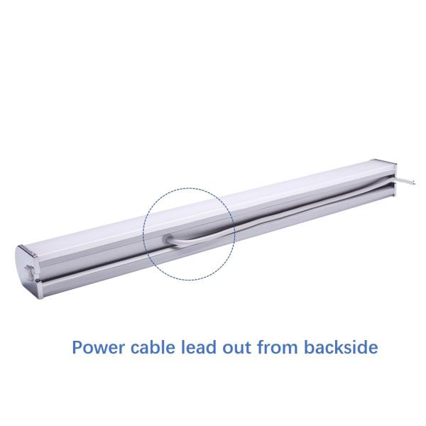 15W LED Bathroom Mirror Light 1200lm IP44 Pull Cord Aluminum ABS
