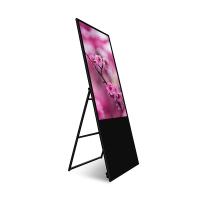 Quiosque conduzido 50hz dobrável 60Hz do shopping de Digitas propaganda portátil