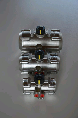 Stainless Steel 316/304 Material Pneumatic Actuator Control Valve