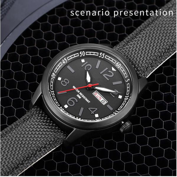 Пикирование кварца стекла сапфирового стекла светящее наблюдает нержавеющую сталь людей 316L