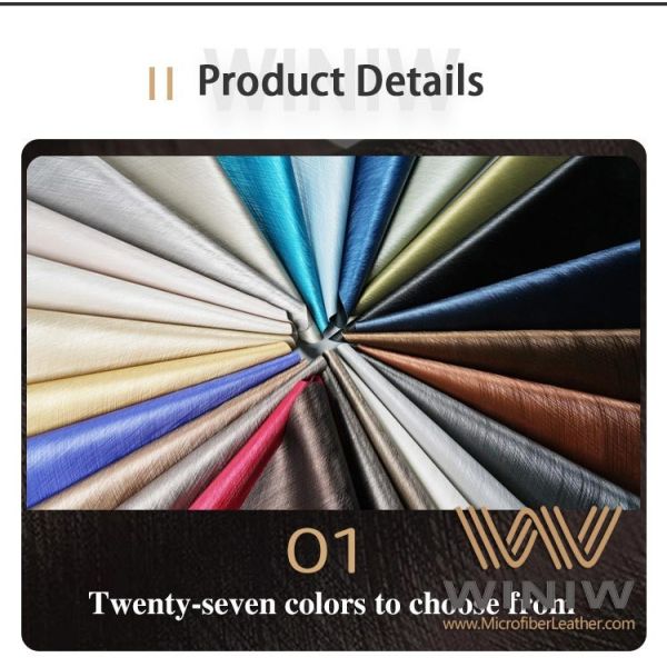 UV-Resistant Vinyl Leather Leatherettes Material Covering Material