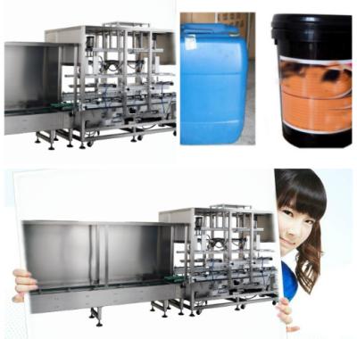 Precisão de enchimento de peso automática da elevação líquida da máquina de embalagem da garrafa