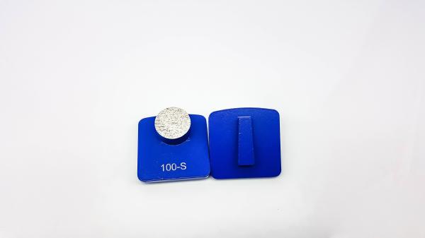 Single Round Segments  Redi Lock Diamond Grinding Shoes for Husqvarna