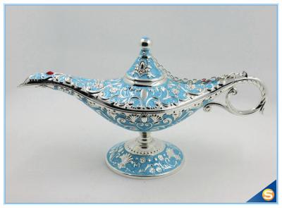 Middle East style metal aladdin lamp trinket box jewelry box for gift
