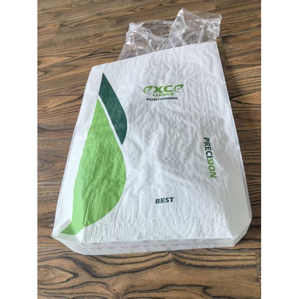 Industrial Agriculture PP Woven Organic Fertilizer Packaging Bags 60x82x15cm With Heat Seal And Heat Cut Handle