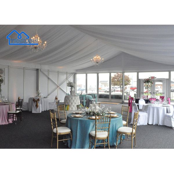 Aluminum Alloy Wedding Ceremony Marquee Clear Tent Luxury Wedding Party Wedding Marquee Tent