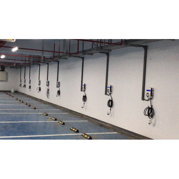 Заряжатель электрического автомобиля рекламы IEC 61851 типа 2 IP55