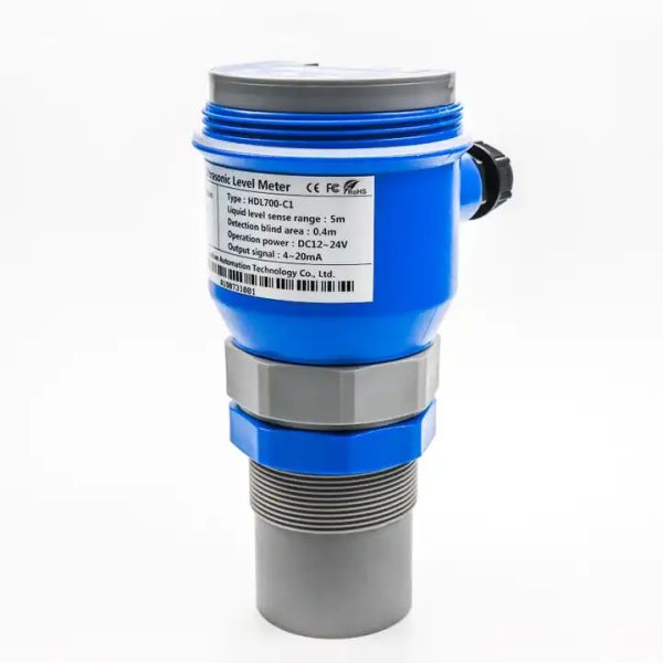 Non Contact Ultrasonic Level Meter Acoustic Intelligent Technology Liquid Level Transmitter 4-20MA