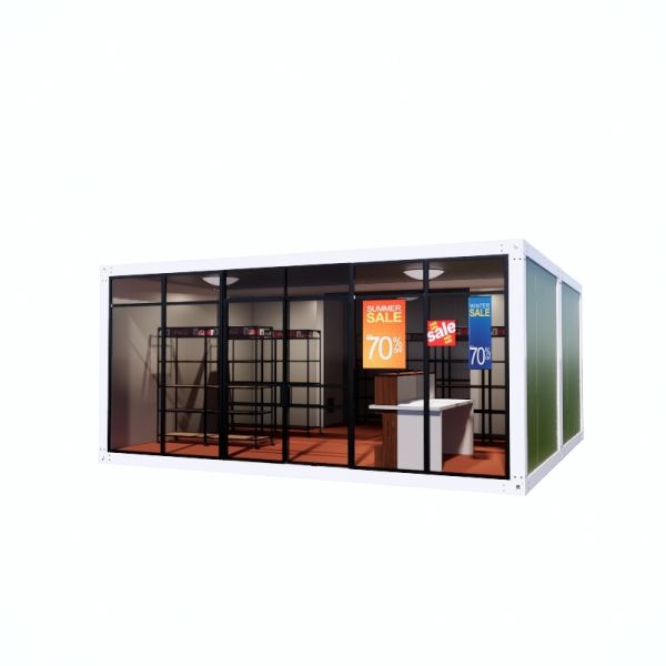 Low Cost Movable Prefab House for Container Office