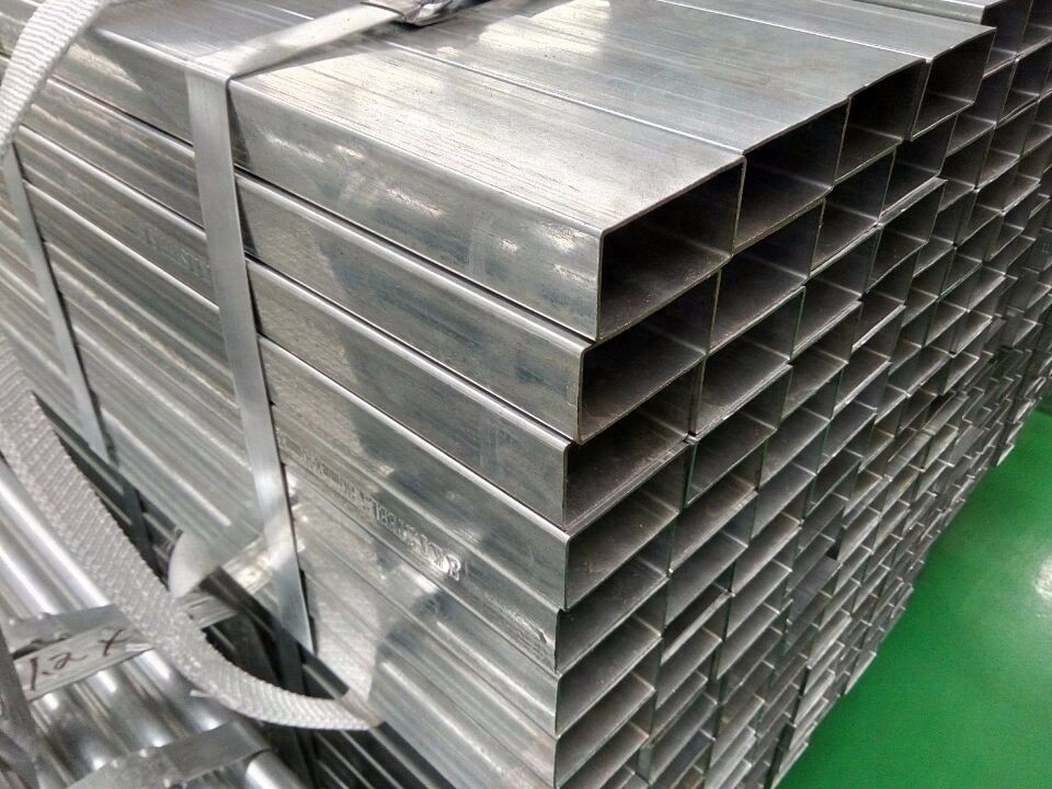 Тонкая стена квадрат 3 панелей загородки дюйма слабый стальной гальванизированный и прямоугольный трубопровод
