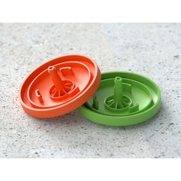 OEM / ODM ： ABS Injection Molding & POA Adjustment Knob No.22726-B