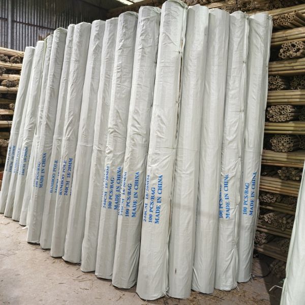 Natural Bamboo Pole 45cm-600cm for Garden Plant Support