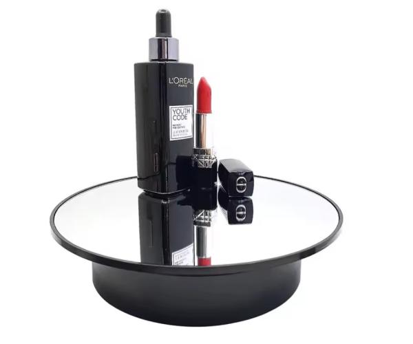 205mm Two Speed Rotating Photography Stand Electric Turntable Display Stand