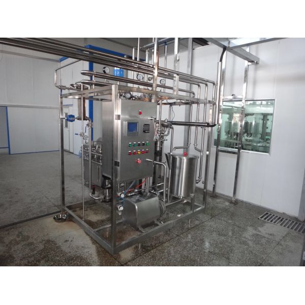 Customized 500-20000L/H Pasteurizer Machine With PLC 500-20000L/H Sterilizer For Apple/orange/coconut Processing Line SUS304/316