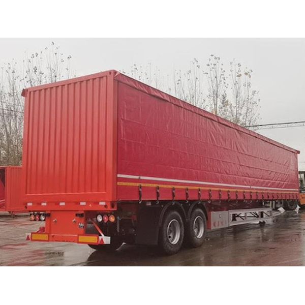 Vehículo de remolque 40ft 53ft Caja cerrada Van Tipo Semi-remolque para la venta